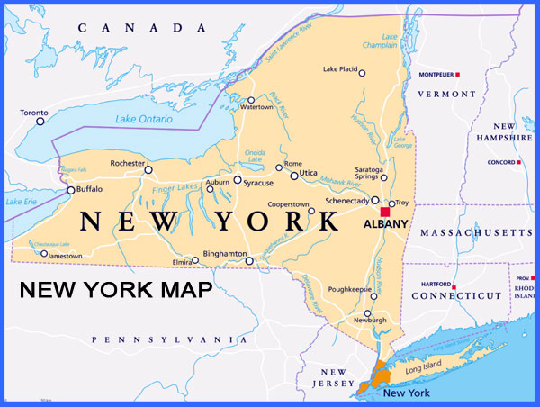 New York Map