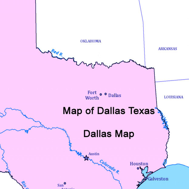 Dallas map