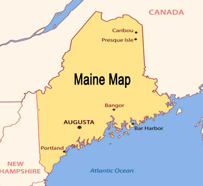 Maine map