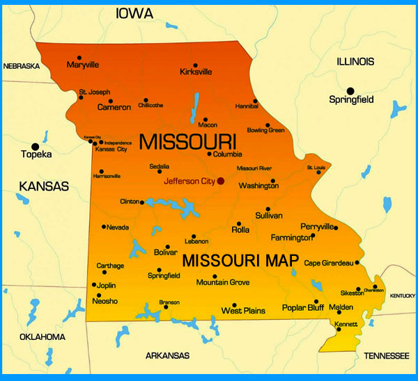 Missouri map