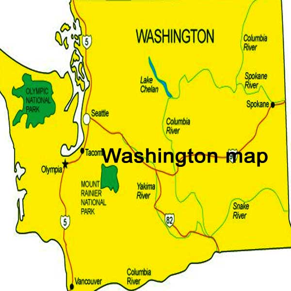 washington map