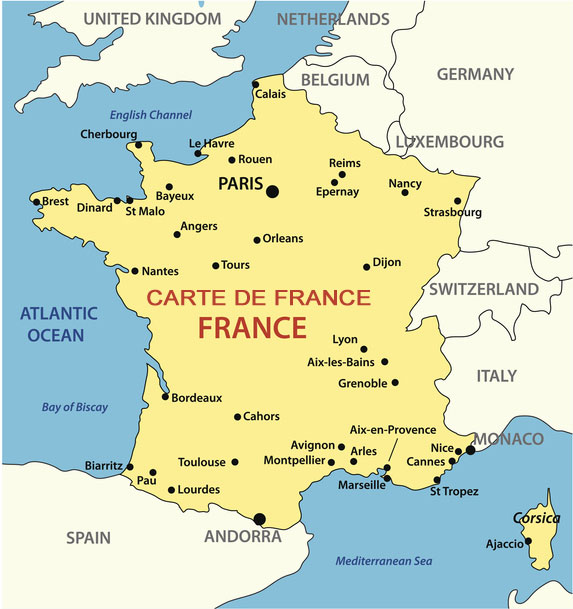 Carte de France