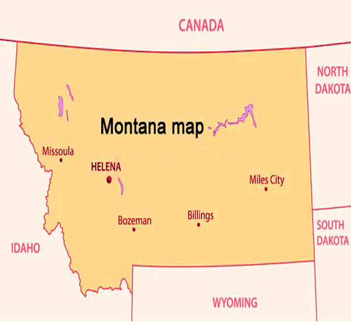 Montana map